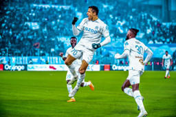 Alexis Sánchez à l'Olympique de Marseille, durant la saison 2022-2023