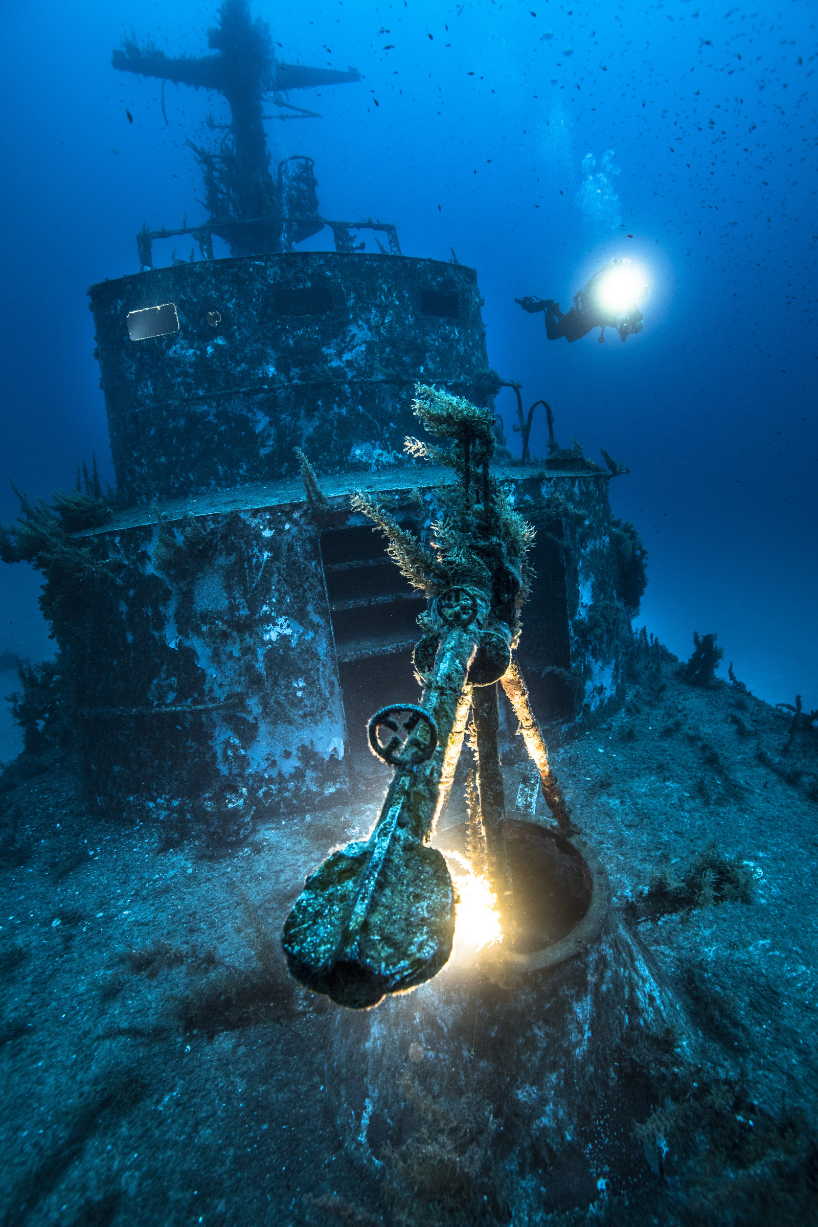 L'epave du navire P29 - Malte